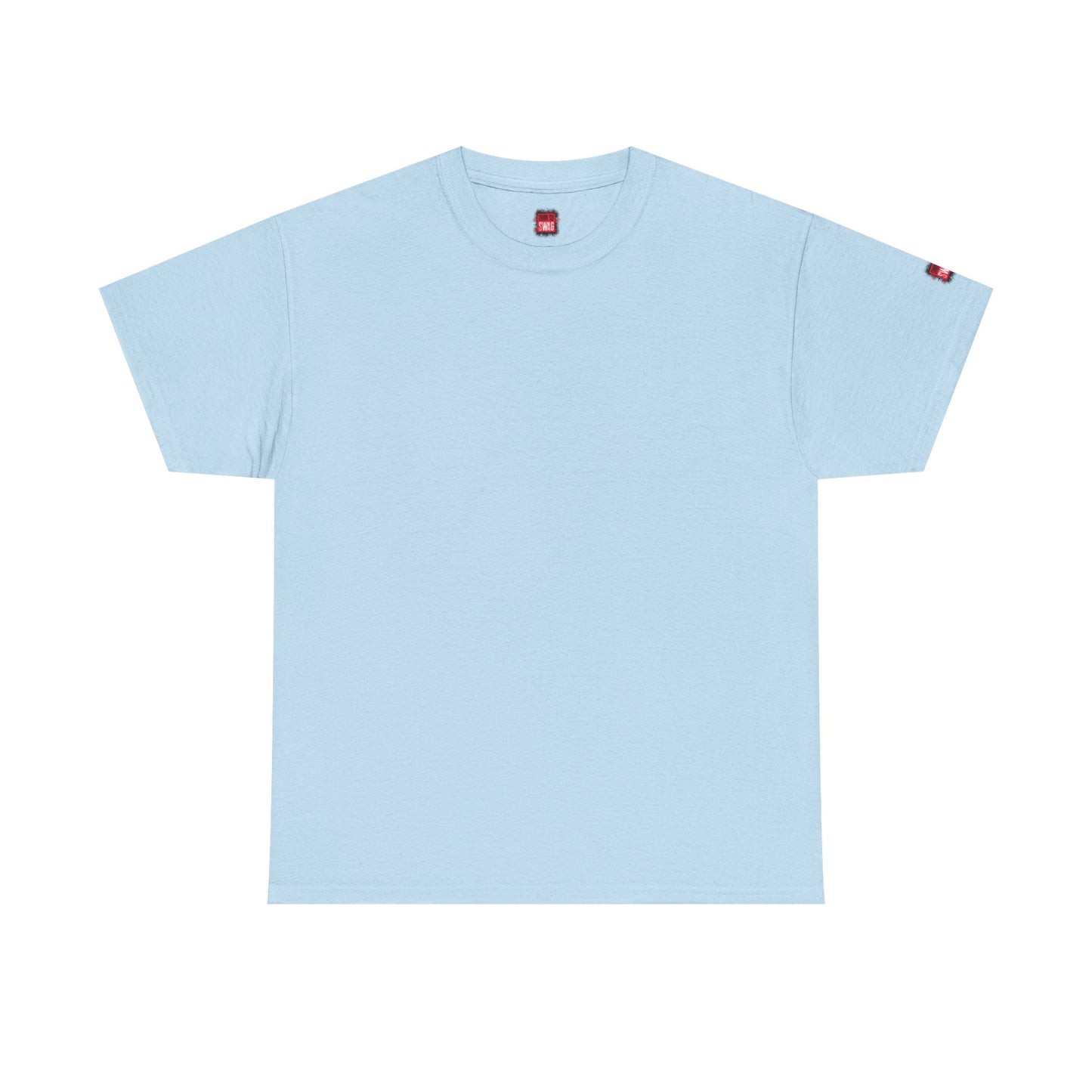 Light blue Color Me Basic t-shirt with Ohhh So Swag sleeve logo | Ohhh So Swag