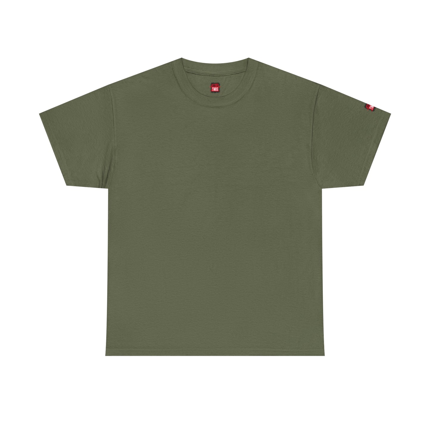 Military green Color Me Basic t-shirt with Ohhh So Swag sleeve logo | Ohhh So Swag