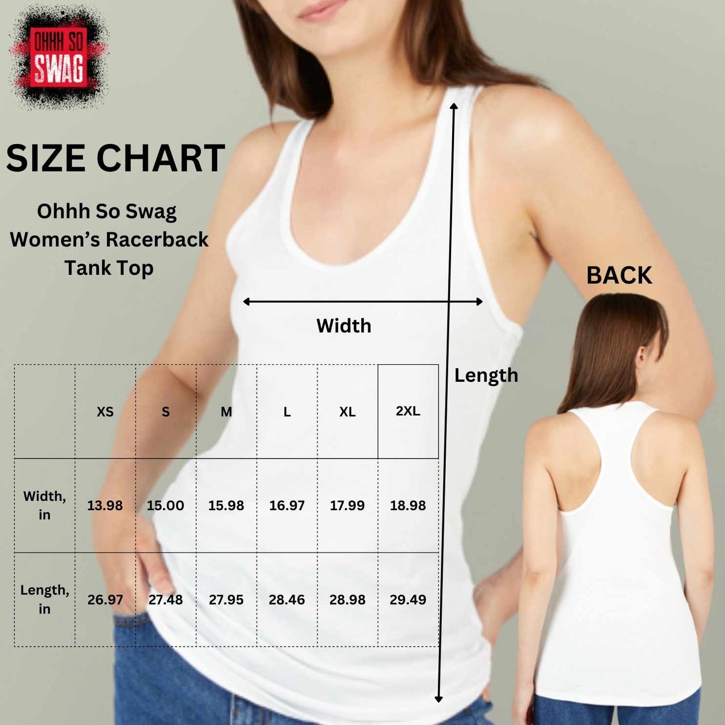 Size chart 1