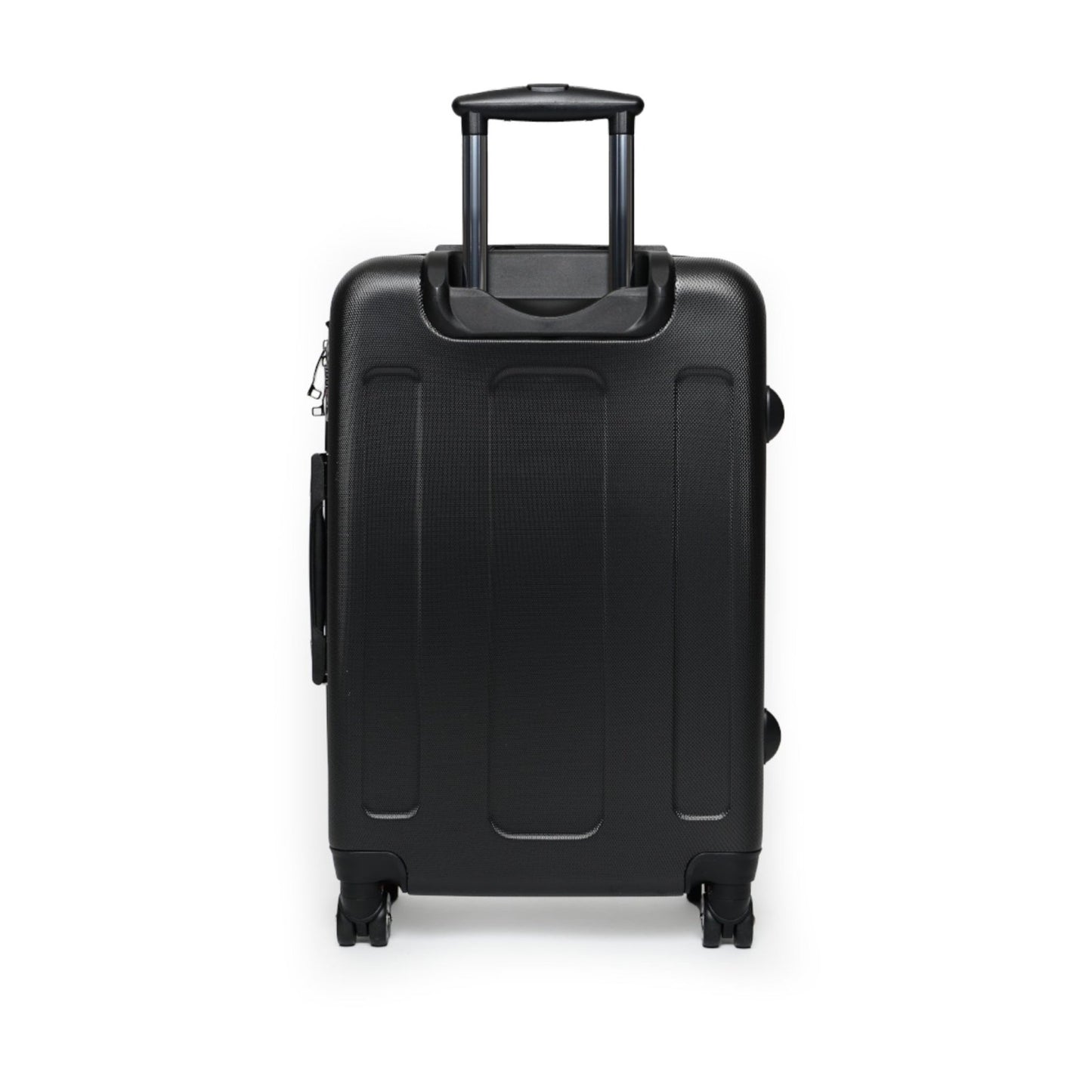 Black Hard Shell Suitcase with Built - in Lock, Sleek Unisex Luggage for Men and Women - Swag Verified. | CA - Ohhh So Swag