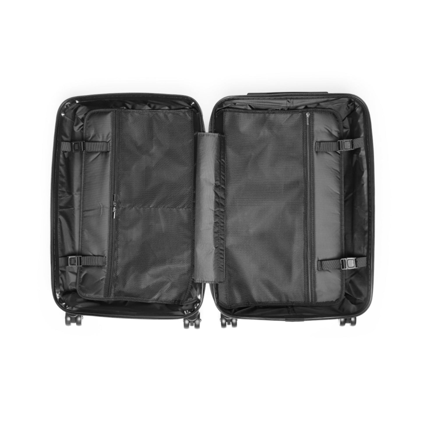 Black Hard Shell Suitcase with Built - in Lock, Sleek Unisex Luggage for Men and Women - Swag Verified. | CA - Ohhh So Swag