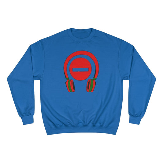 Champion® Graphic Do Not Disturb Sweatshirt, Gift for Music Enthusiast – Do Not Disturb, I'm Vibing. | US - Ohhh So Swag