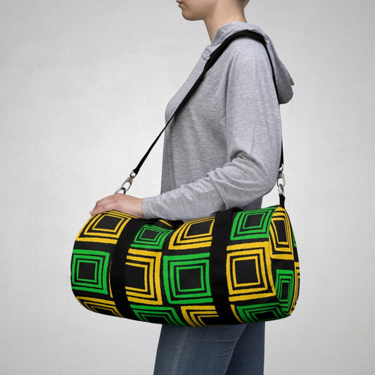 Duffel Bag, Jamaica Colors β J.A. Squared | US - Ohhh So Swag