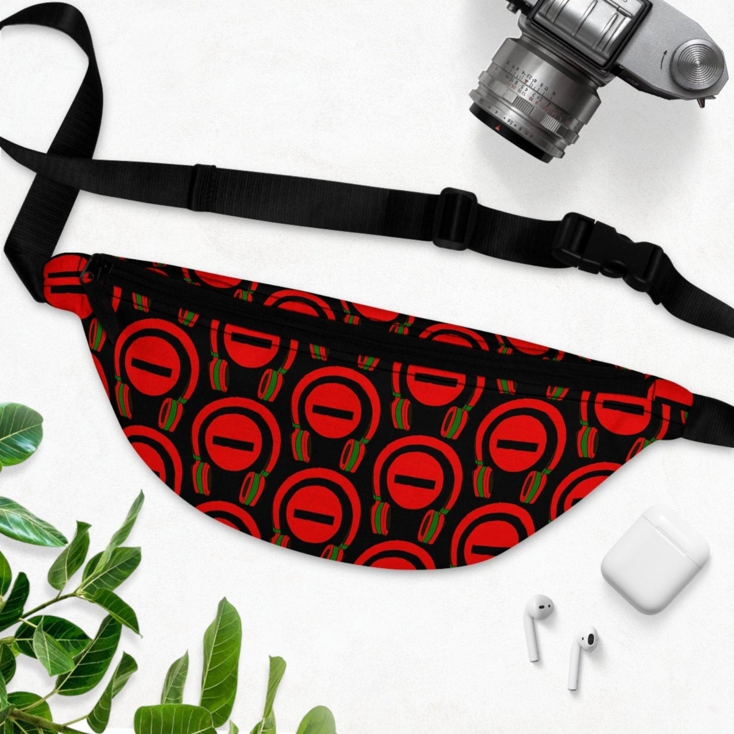 Black Fanny Pack for Music Lover – Do Not Disturb, I'm Vibing. | US - Ohhh So Swag