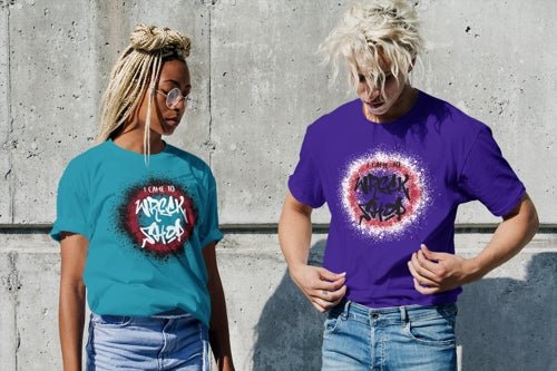 Graffiti Graphic Tee, Classic Soft Style – I Came to Wreck Shop | CA - Ohhh So Swag