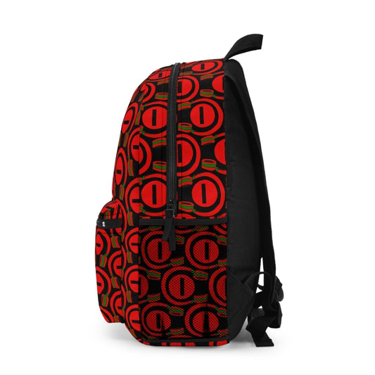 Black Graphic Backpack for Music Lover with Do Not Disturb Graphic | US - Ohhh So Swag