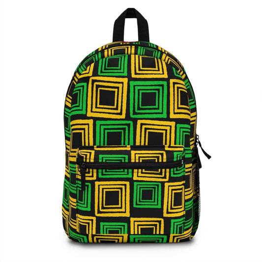 Graphic Backpack, Jamaica Colors – J.A. Squared | US - Ohhh So Swag