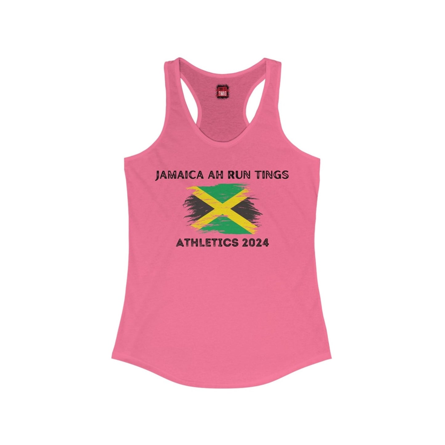 Jamaica Ah Run Tings - Athletics 2024 Racerback Tank Top | US - Ohhh So Swag