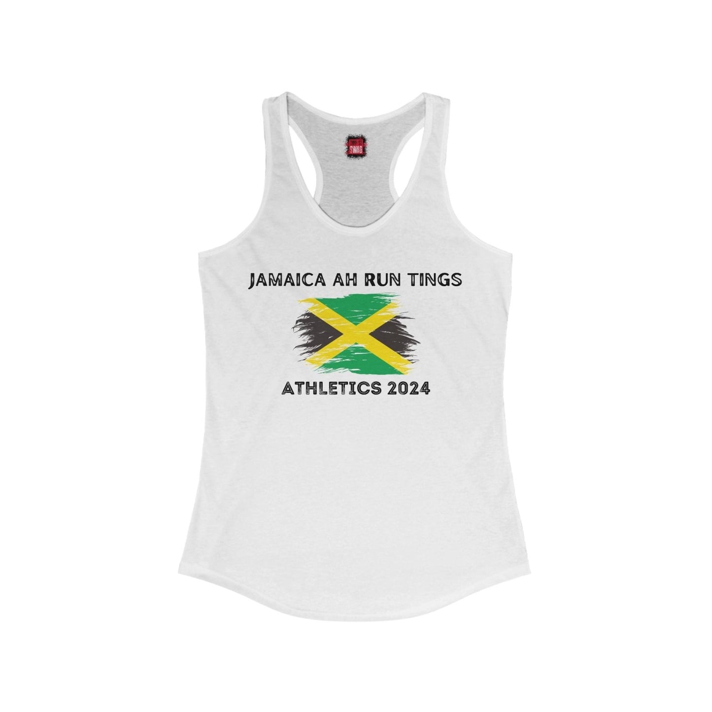Jamaica Ah Run Tings - Athletics 2024 Racerback Tank Top | US - Ohhh So Swag