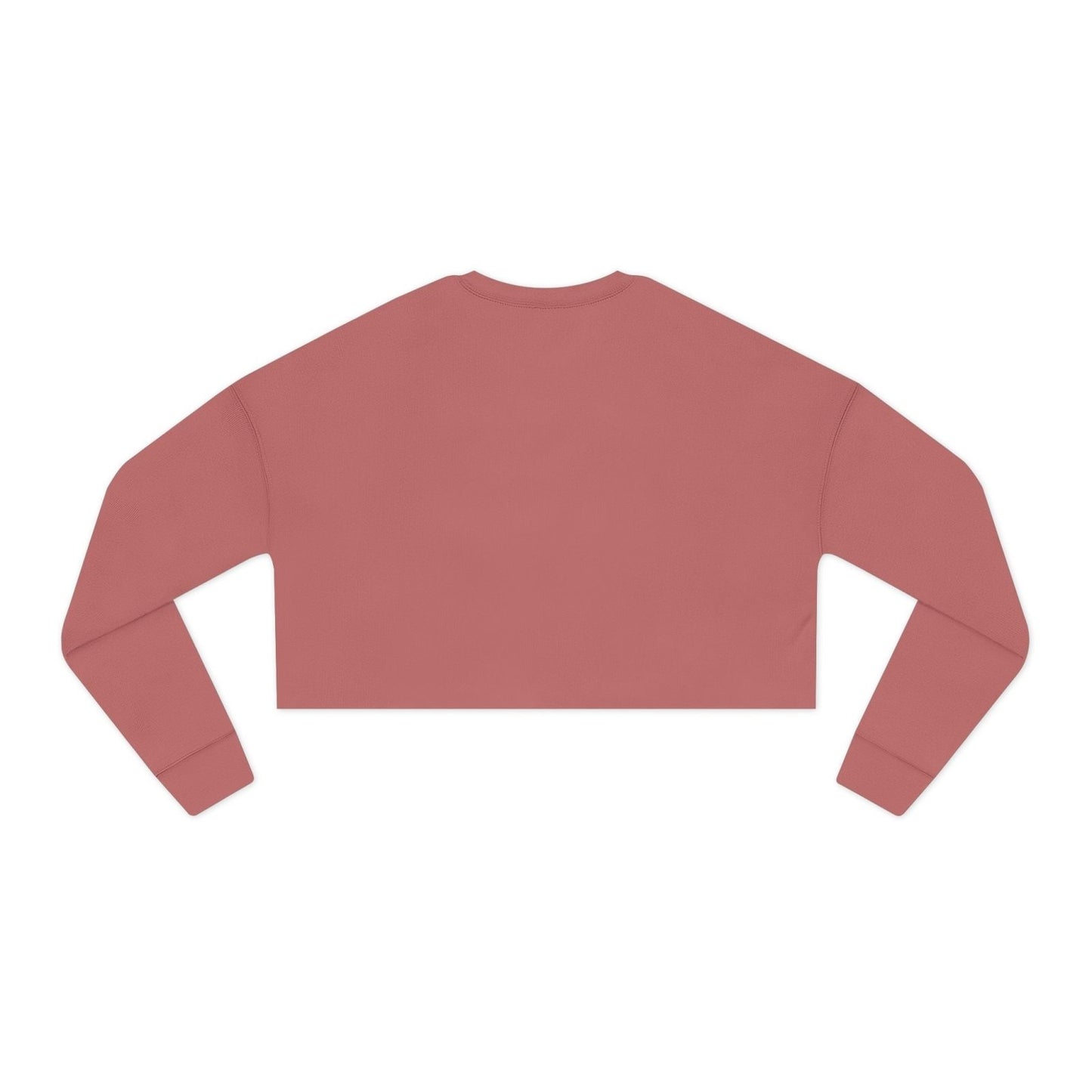 Long Sleeve Crop Top Sweatshirt, Red Kiss Lips, Green Heart - Love, Me. | US - Ohhh So Swag