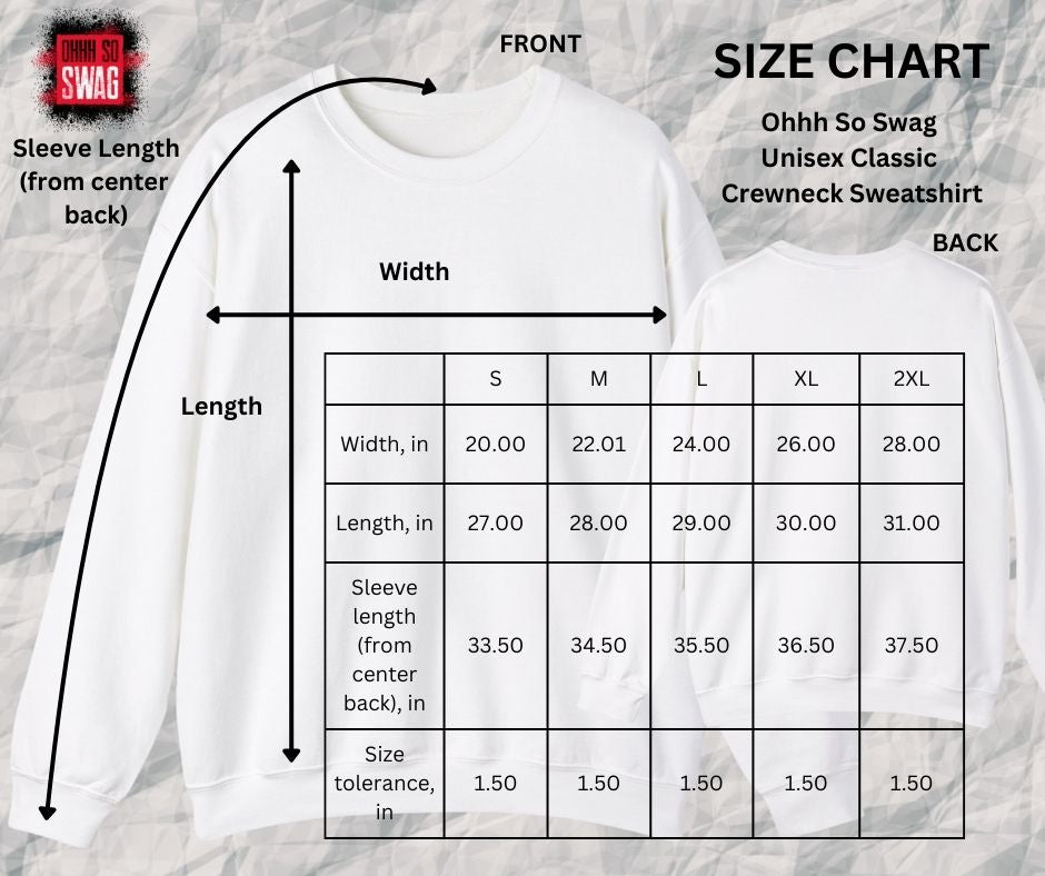 Men's and Women's Quote Sweatshirt with Sayings - Nah Don't Be Down With Them | US - Ohhh So Swag