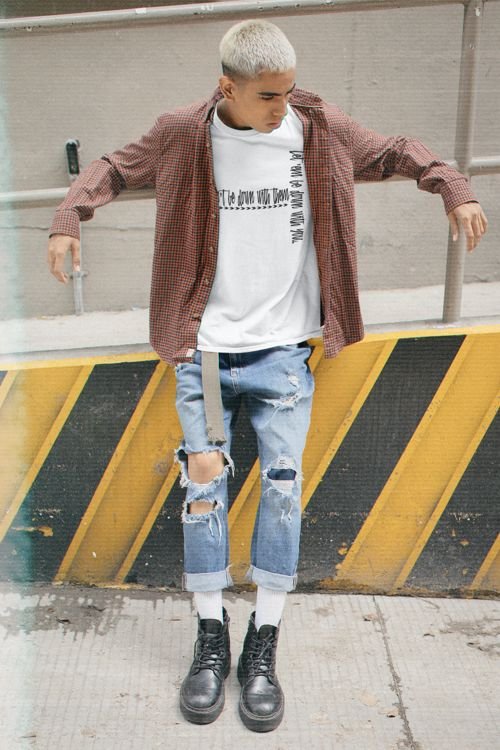 Men's and Women's Soft Style Short Sleeve Funny Swag T-Shirt - Nah Don't Be Down With Them | US - Ohhh So Swag