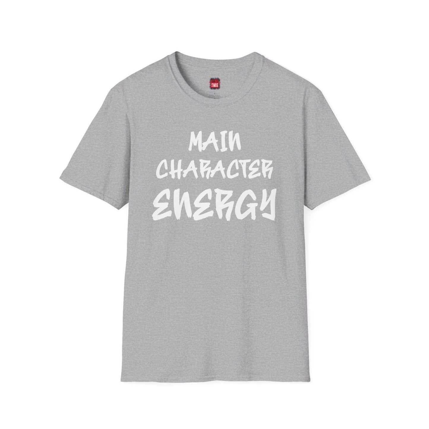 Men's and Women's Unisex Softstyle Short Sleeve Shirt - Main Character Energy - Ohhh So Swag
