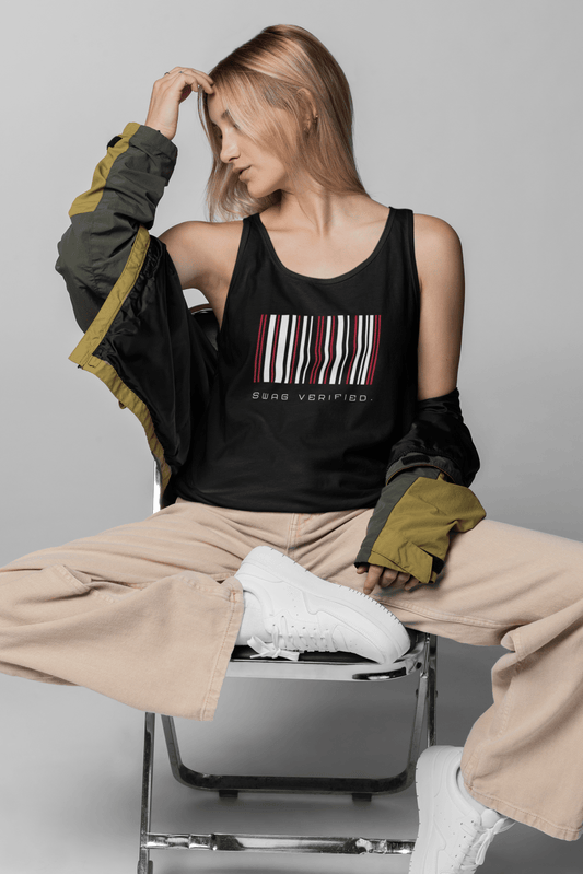 Men's Tank Top, Unisex Tank Top – Swag Verified. Barcode | US - Ohhh So Swag