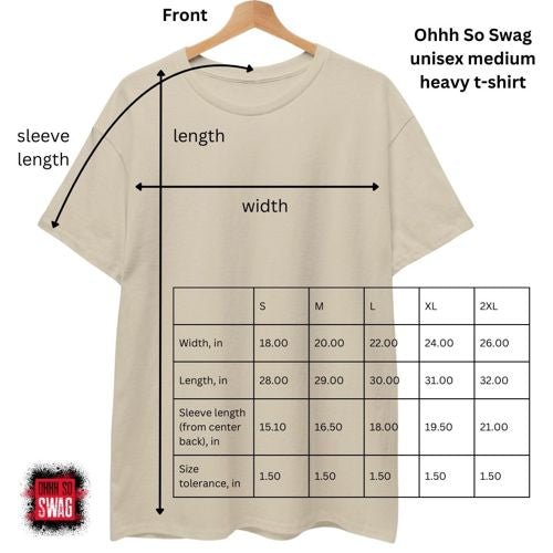 Ohhh So Swag Color Me Basic Unisex Medium Heavy Classic Fit T-Shirt | US - Ohhh So Swag