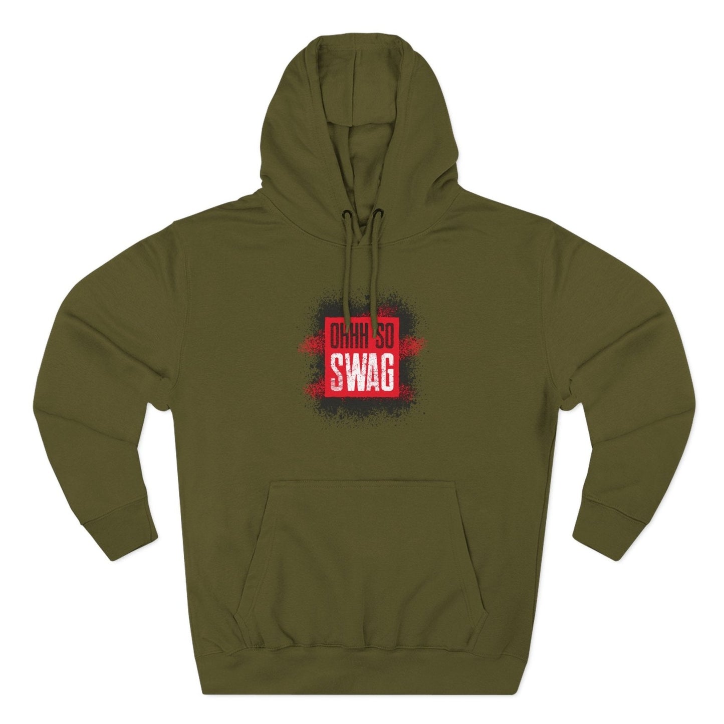 Ohhh So Swag Color Me Basic Unisex Premium Pullover Hoodie with Chest and Back Logo | US - Ohhh So Swag
