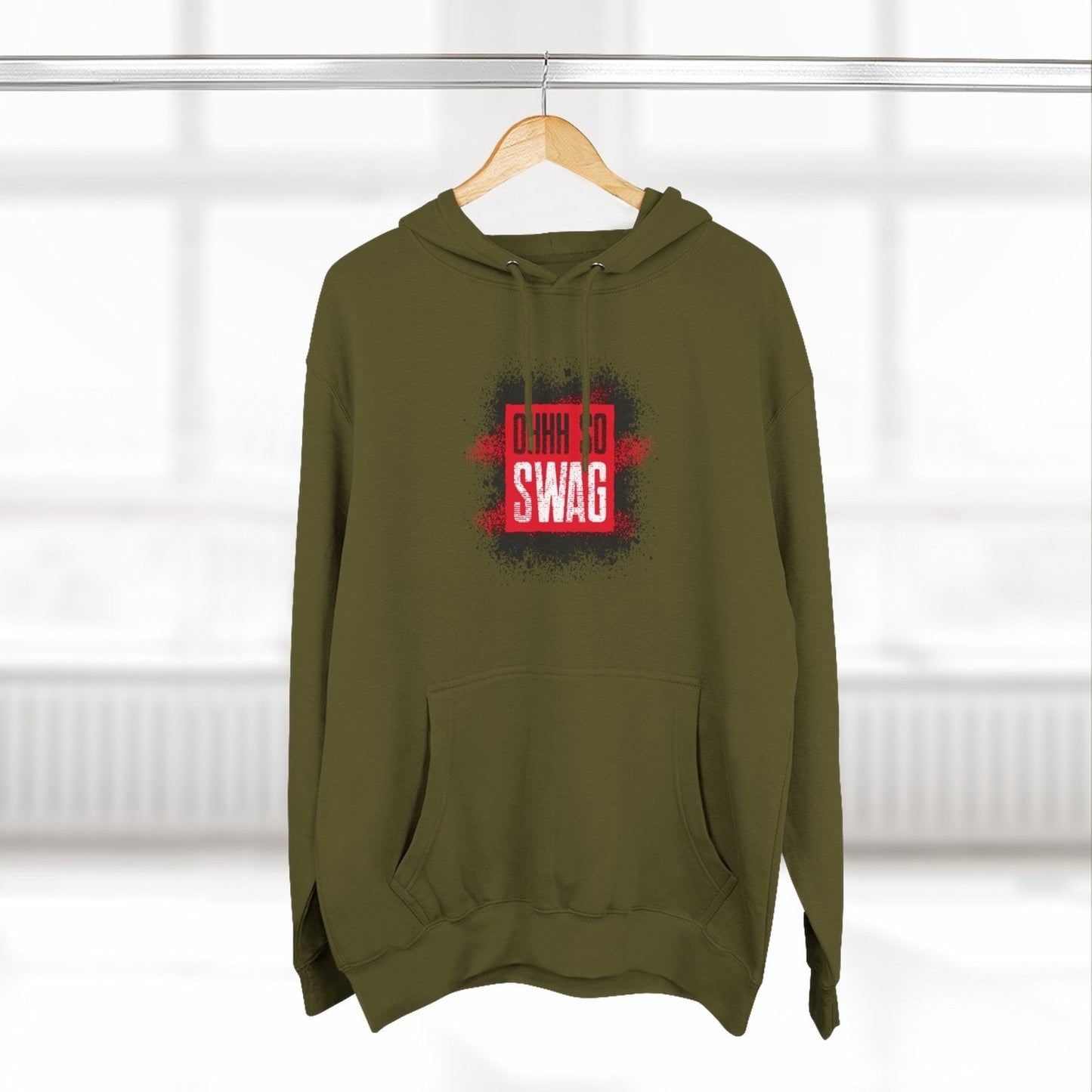 Ohhh So Swag Color Me Basic Unisex Premium Pullover Hoodie with Chest and Back Logo | US - Ohhh So Swag