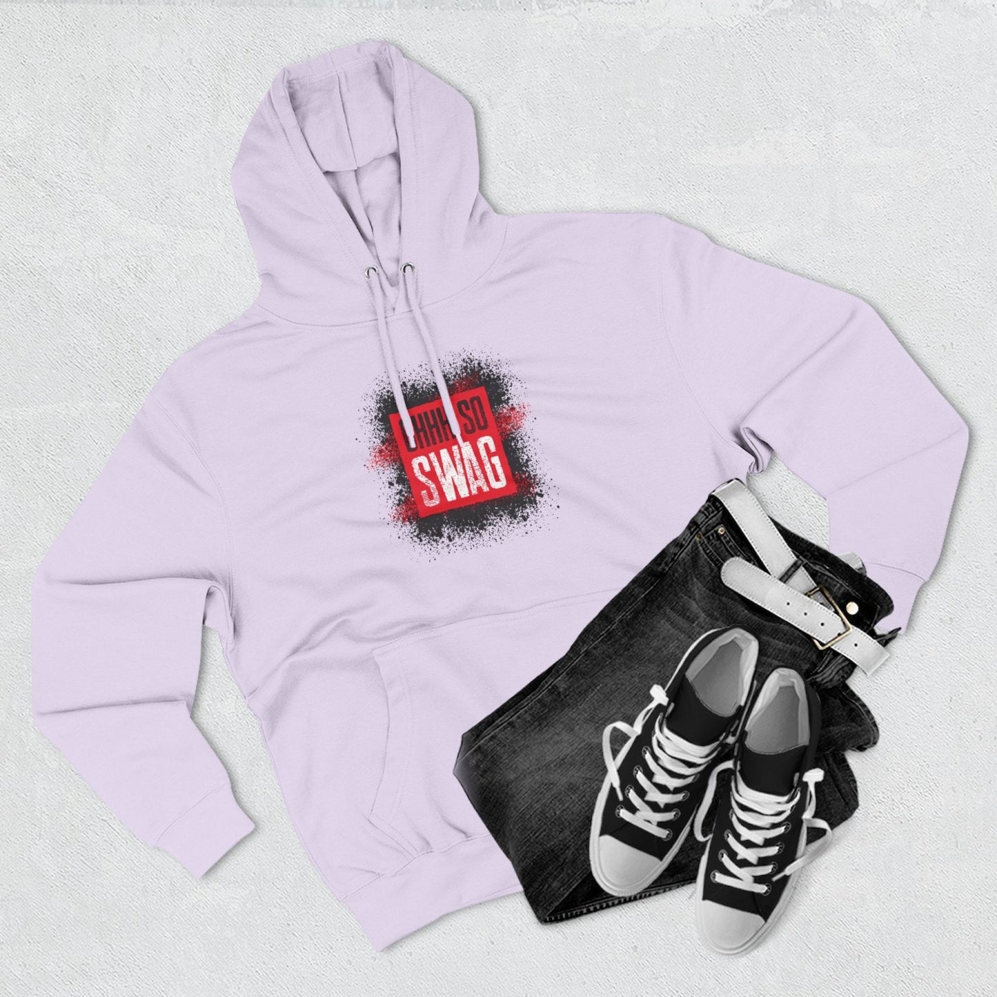 Ohhh So Swag Color Me Basic Unisex Premium Pullover Hoodie with Chest and Back Logo | US - Ohhh So Swag