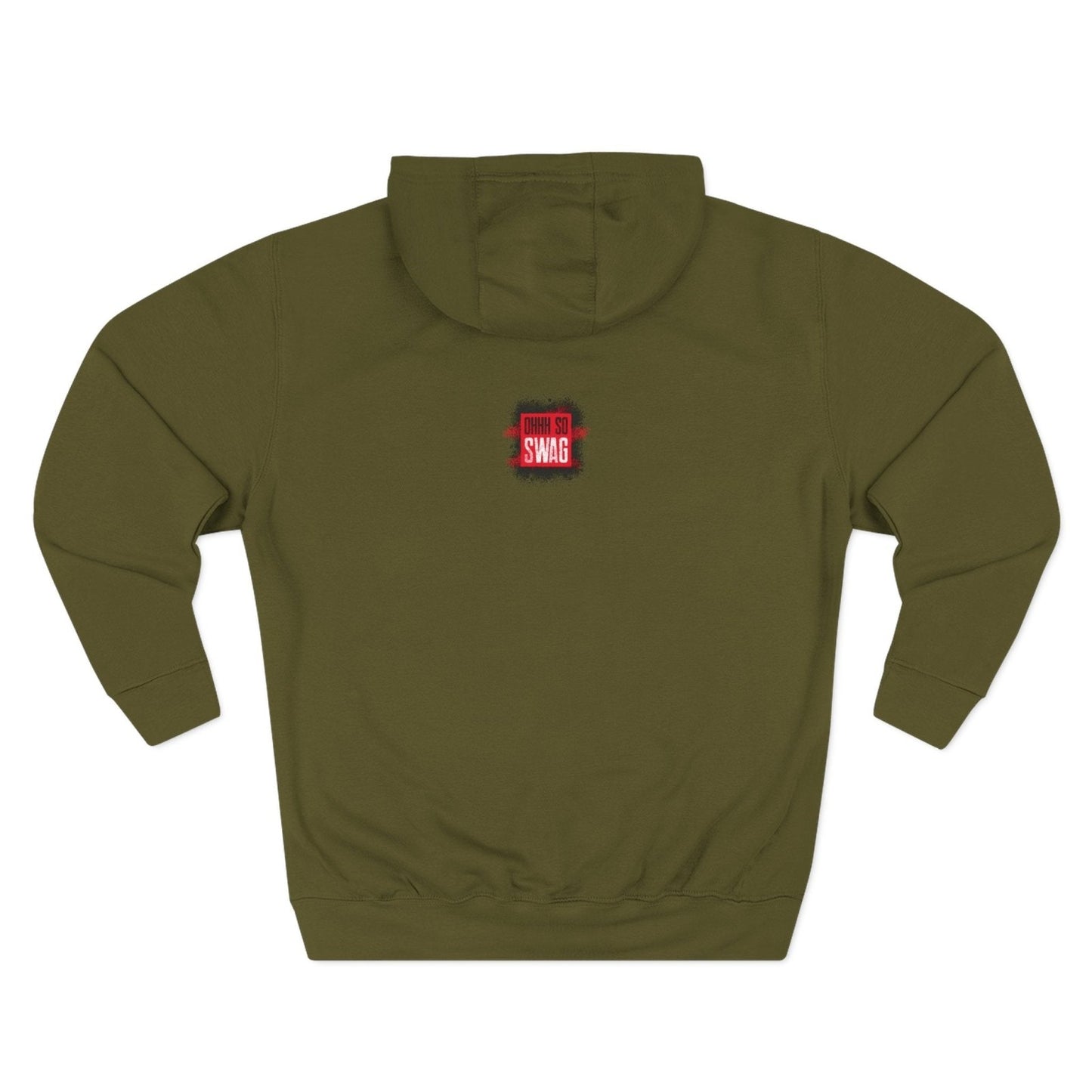 Ohhh So Swag Color Me Basic Unisex Premium Pullover Hoodie with Chest and Back Logo | US - Ohhh So Swag