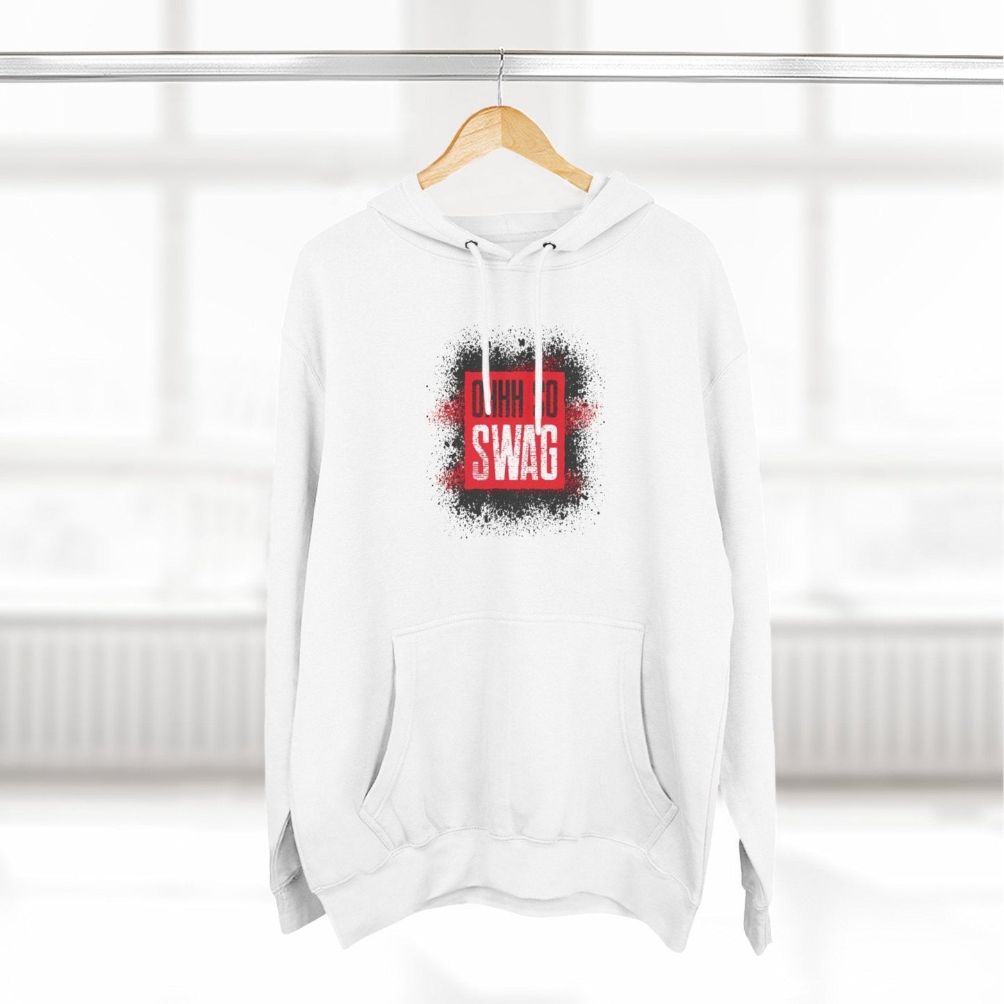 Ohhh So Swag Color Me Basic Unisex Premium Pullover Hoodie with Chest and Back Logo | US - Ohhh So Swag