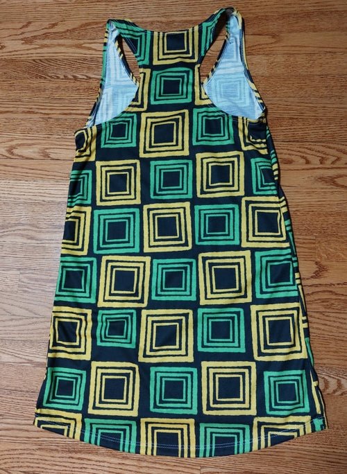 Racerback Tank Dress, Jamaica Colors – J.A. Squared | US - Ohhh So Swag