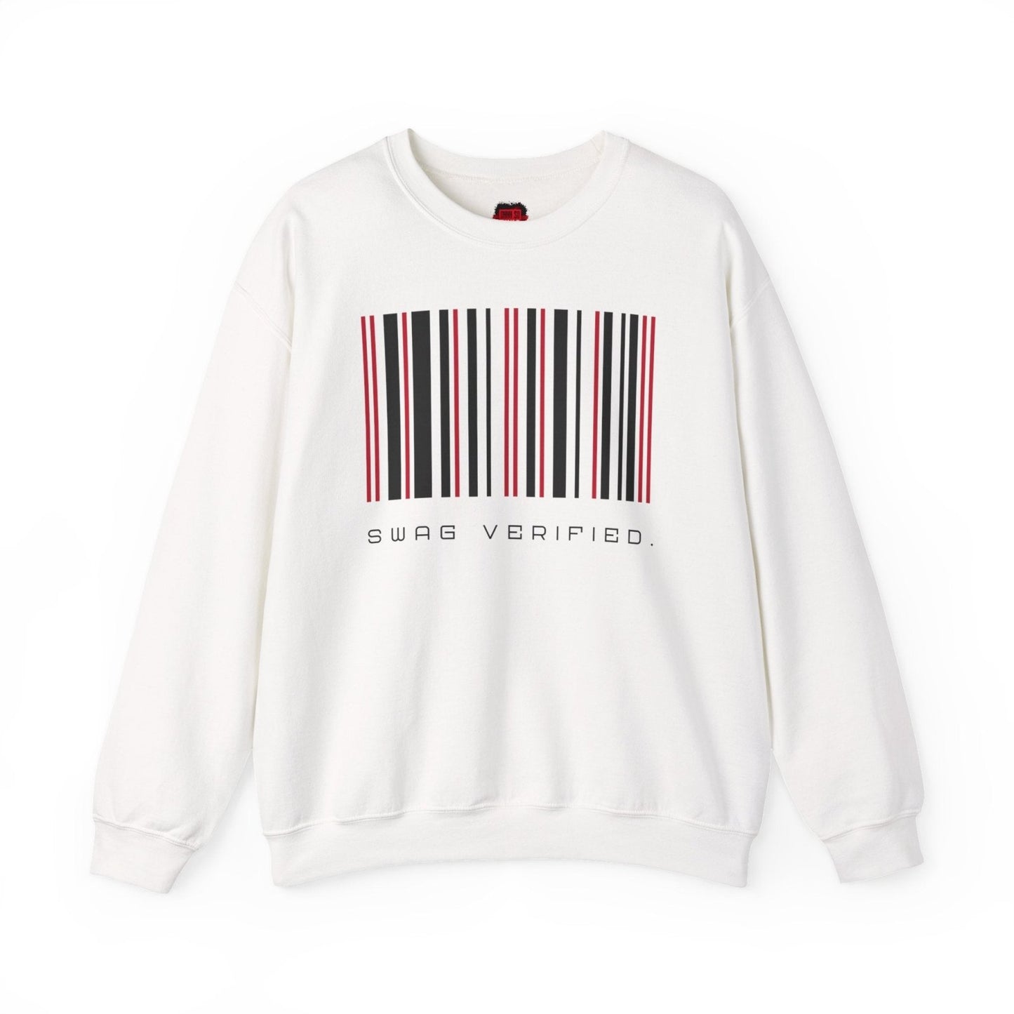 Swag Verified. Sweatshirt, Unisex Barcode Pullover Sweater about Confidence for Men Women, Gift for Him or Her | US - Ohhh So Swag