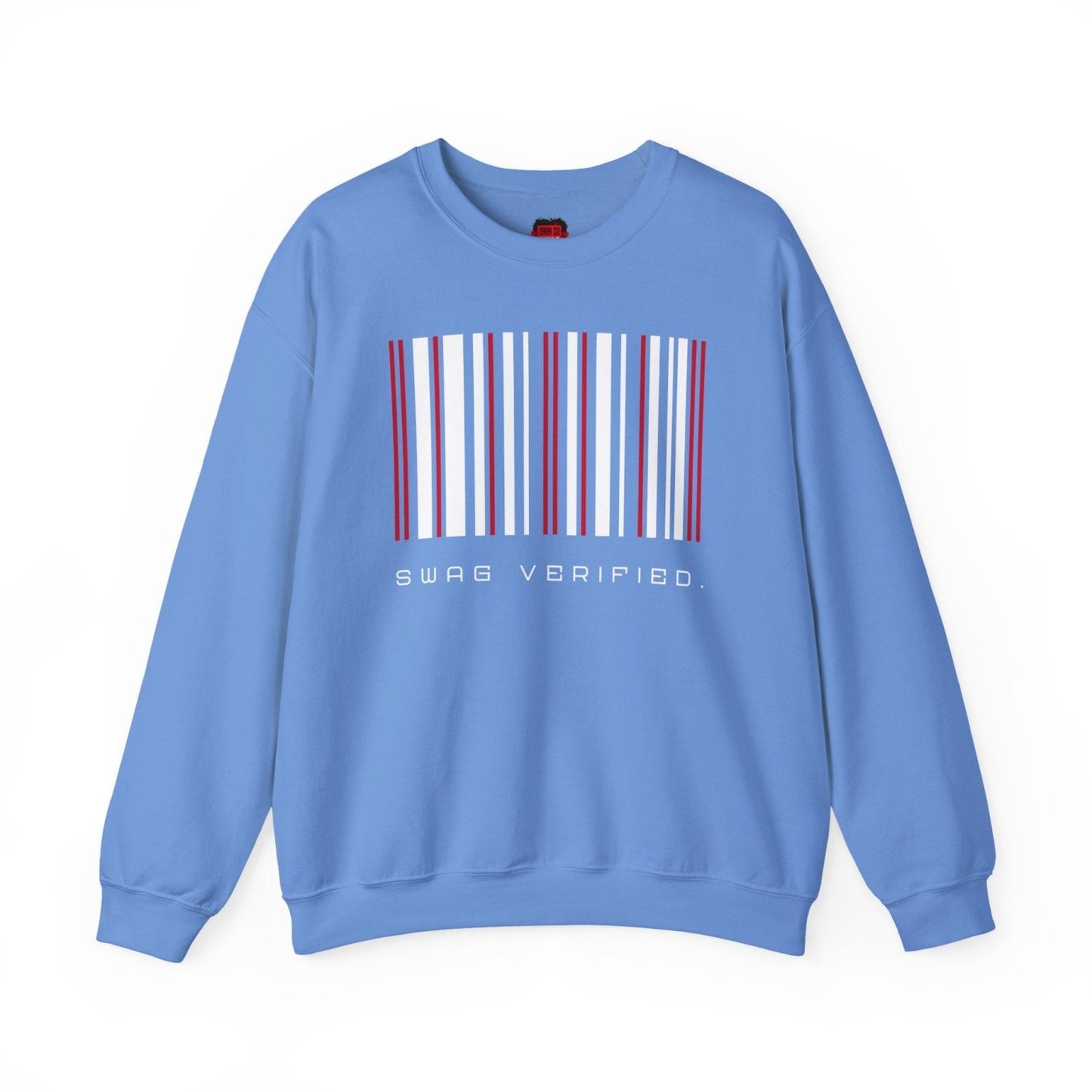 Swag Verified. Sweatshirt, Unisex Barcode Pullover Sweater about Confidence for Men Women, Gift for Him or Her | US - Ohhh So Swag