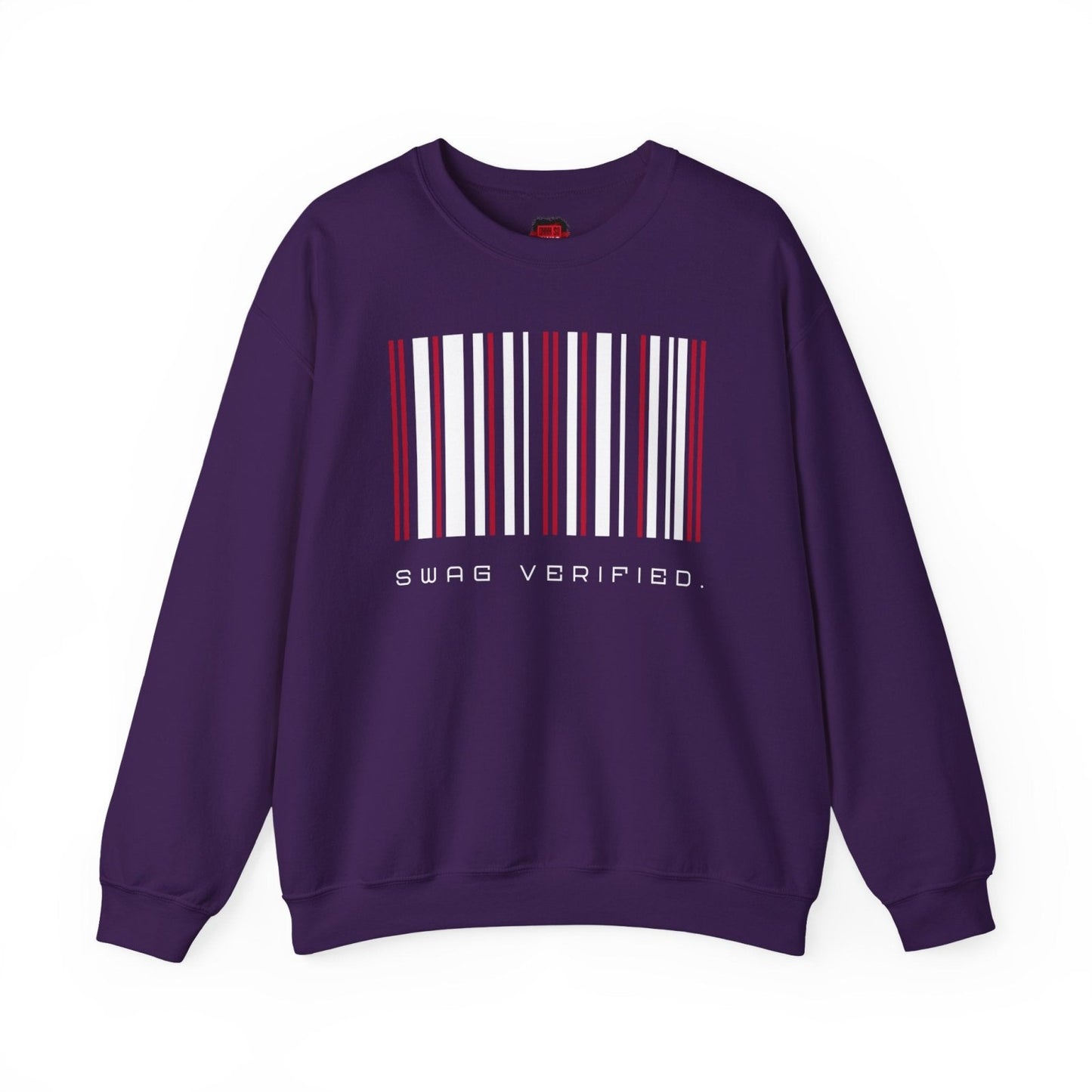 Swag Verified. Sweatshirt, Unisex Barcode Pullover Sweater about Confidence for Men Women, Gift for Him or Her | US - Ohhh So Swag