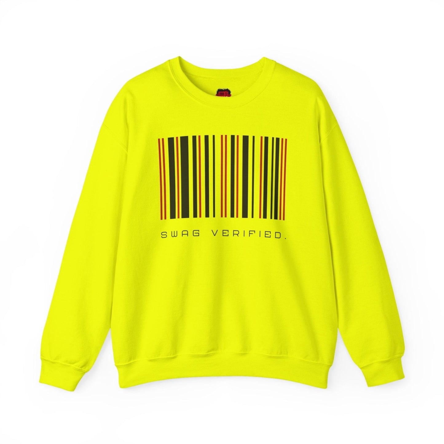 Swag Verified. Sweatshirt, Unisex Barcode Pullover Sweater about Confidence for Men Women, Gift for Him or Her | US - Ohhh So Swag
