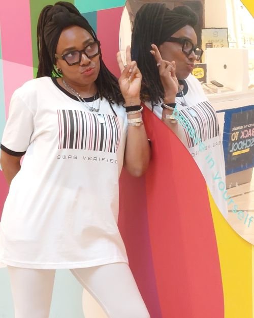 Unisex Cotton Ringer Tee - Swag Verified. Barcode | US - Ohhh So Swag