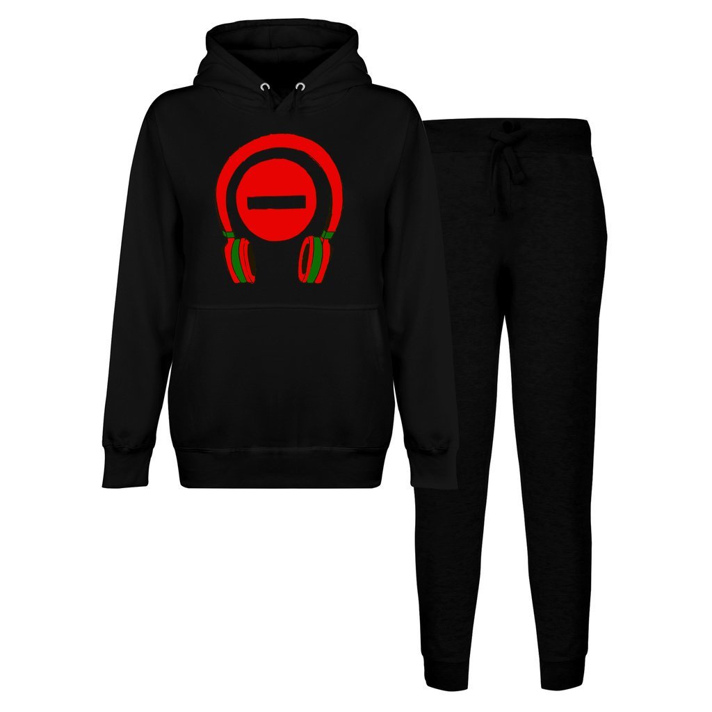 Do Not Disturb Hoodie and Joggers Sweatsuit Set for Music Lover - Do Not Disturb, I'm Vibing. | US - Ohhh So Swag