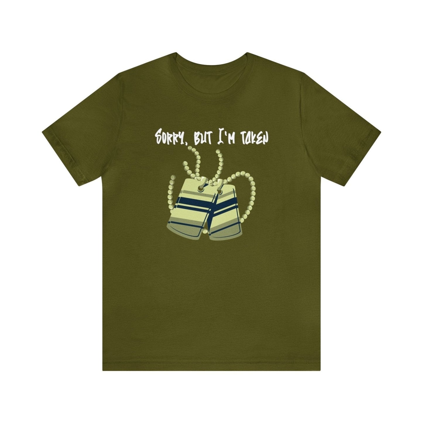 Unisex Jersey Short Sleeve Classic Tee – Sorry, But I'm Taken | CA