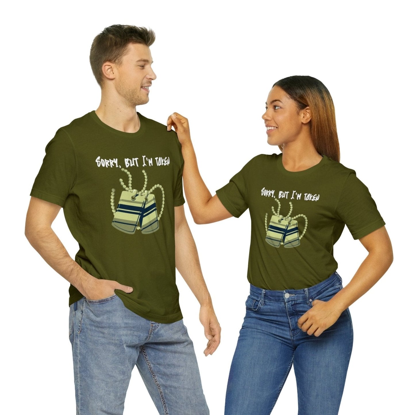 Unisex Jersey Short Sleeve Classic Tee – Sorry, But I'm Taken | CA