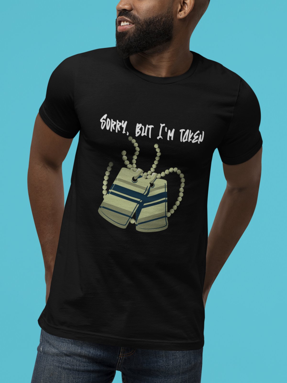 Unisex Jersey Short Sleeve Classic Tee – Sorry, But I'm Taken | CA
