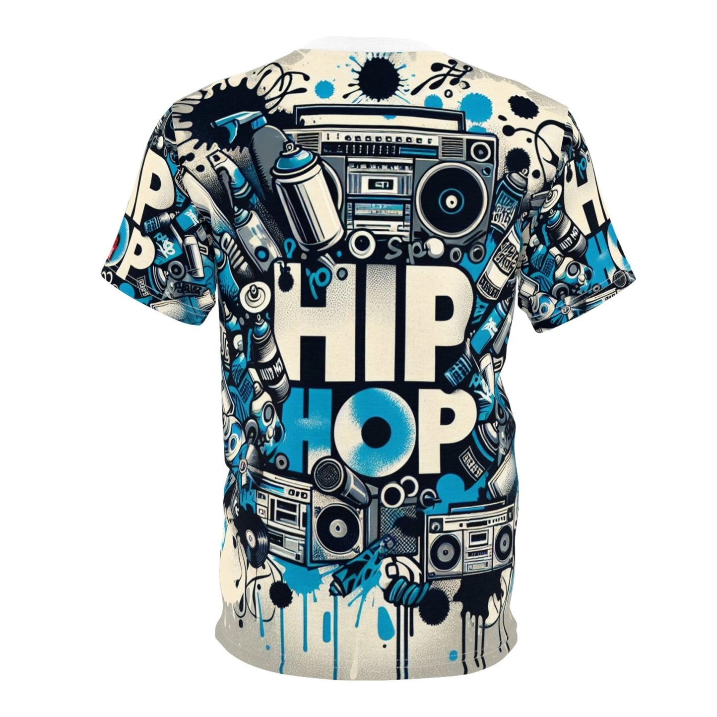 Vintage Rap T-shirt, Unisex Retro Hip Hop Graphic Tee, Graffiti Style Music Lover Tee, Urban Fashion Casual Crew Neck Shirt | US - Ohhh So Swag