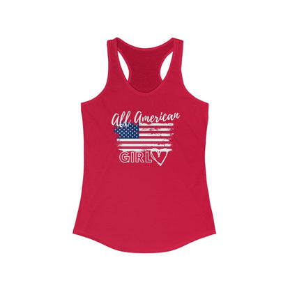 All American Girl Racerback Tank Top | US - Ohhh So Swag