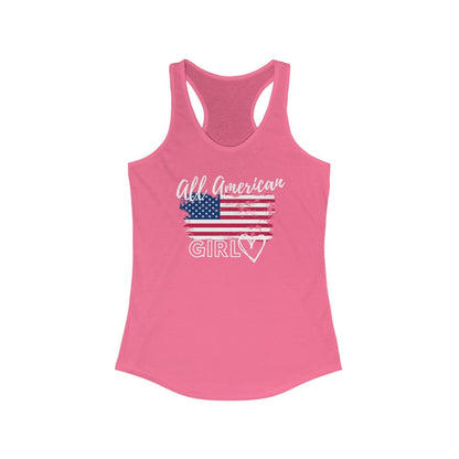 All American Girl Racerback Tank Top | US - Ohhh So Swag