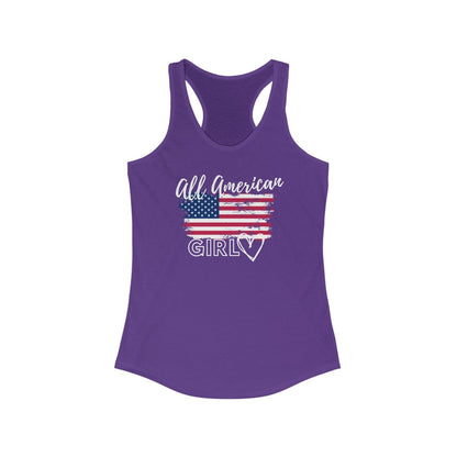 All American Girl Racerback Tank Top | US - Ohhh So Swag