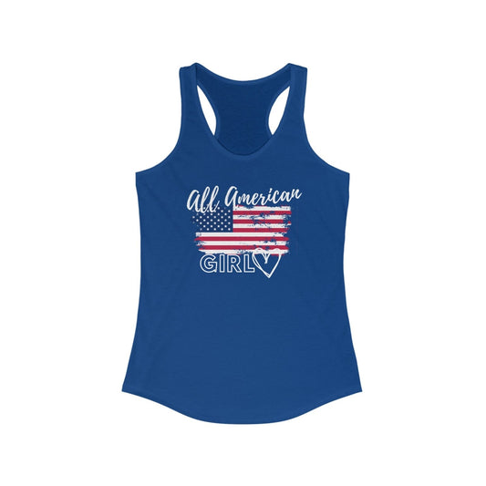 All American Girl Racerback Tank Top | US - Ohhh So Swag