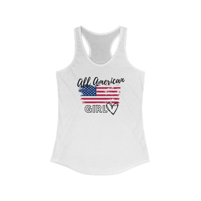 All American Girl Racerback Tank Top | US - Ohhh So Swag