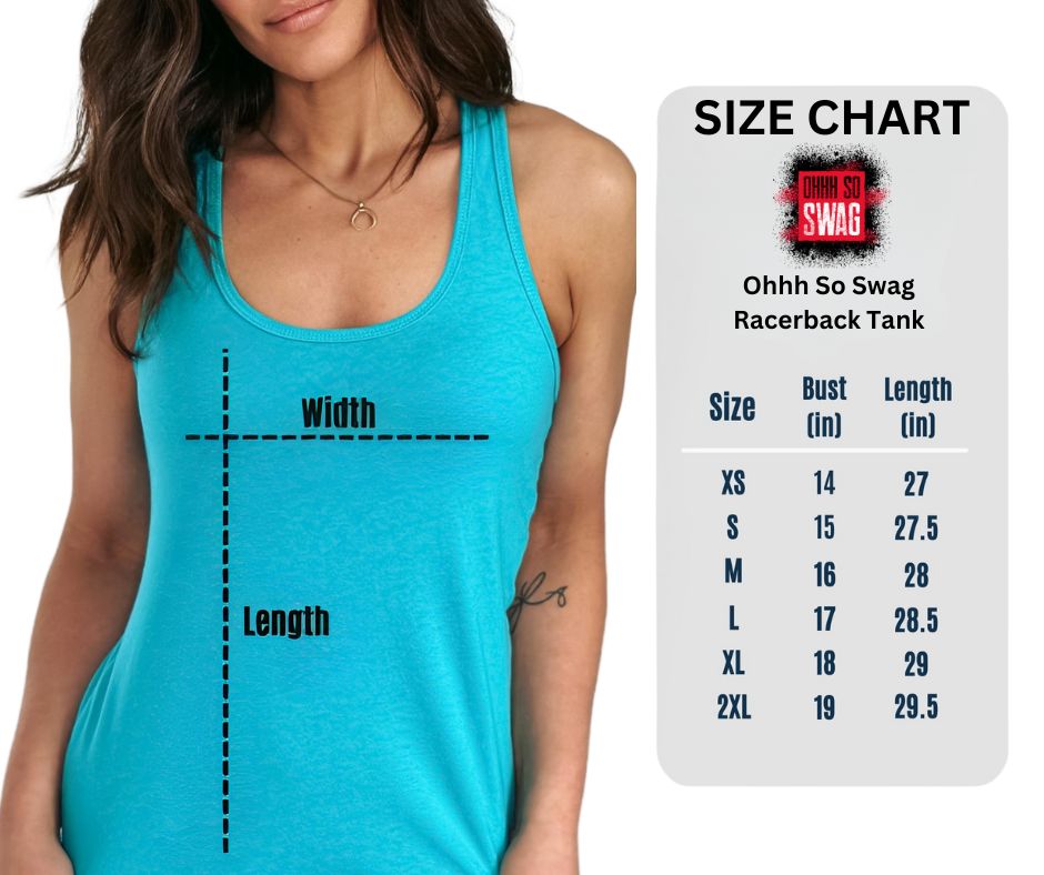 All American Girl Racerback Tank Top | US - Ohhh So Swag