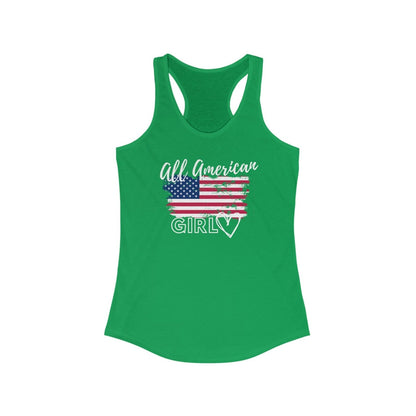 All American Girl Racerback Tank Top | US - Ohhh So Swag