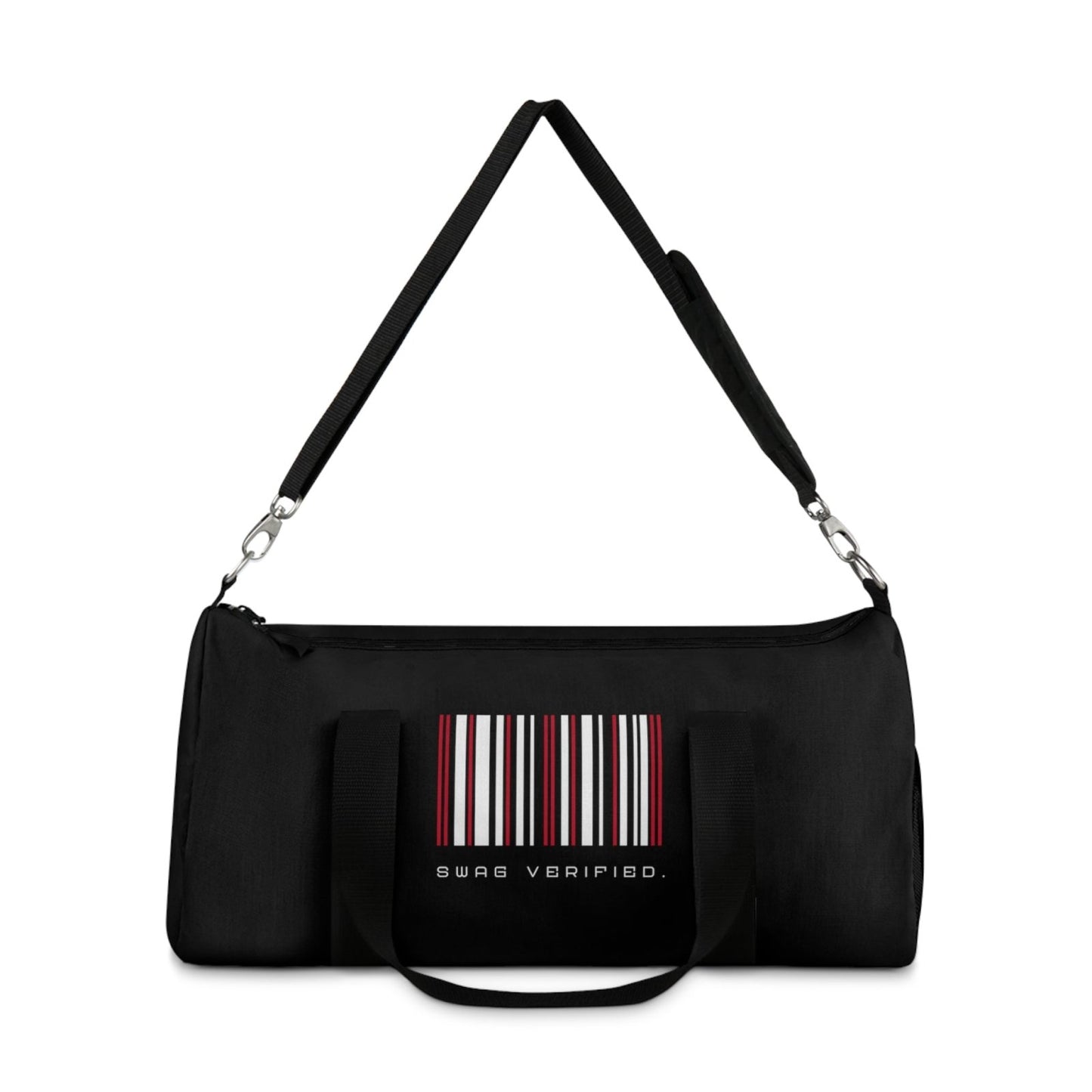 Black Duffel Bag / Black Duffle Bag - Swag Verified. Barcode | US - Ohhh So Swag