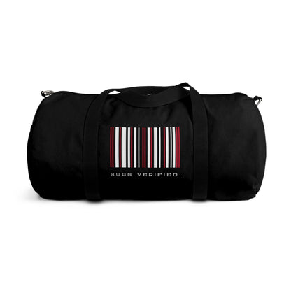 Black Duffel Bag / Black Duffle Bag - Swag Verified. Barcode | US - Ohhh So Swag