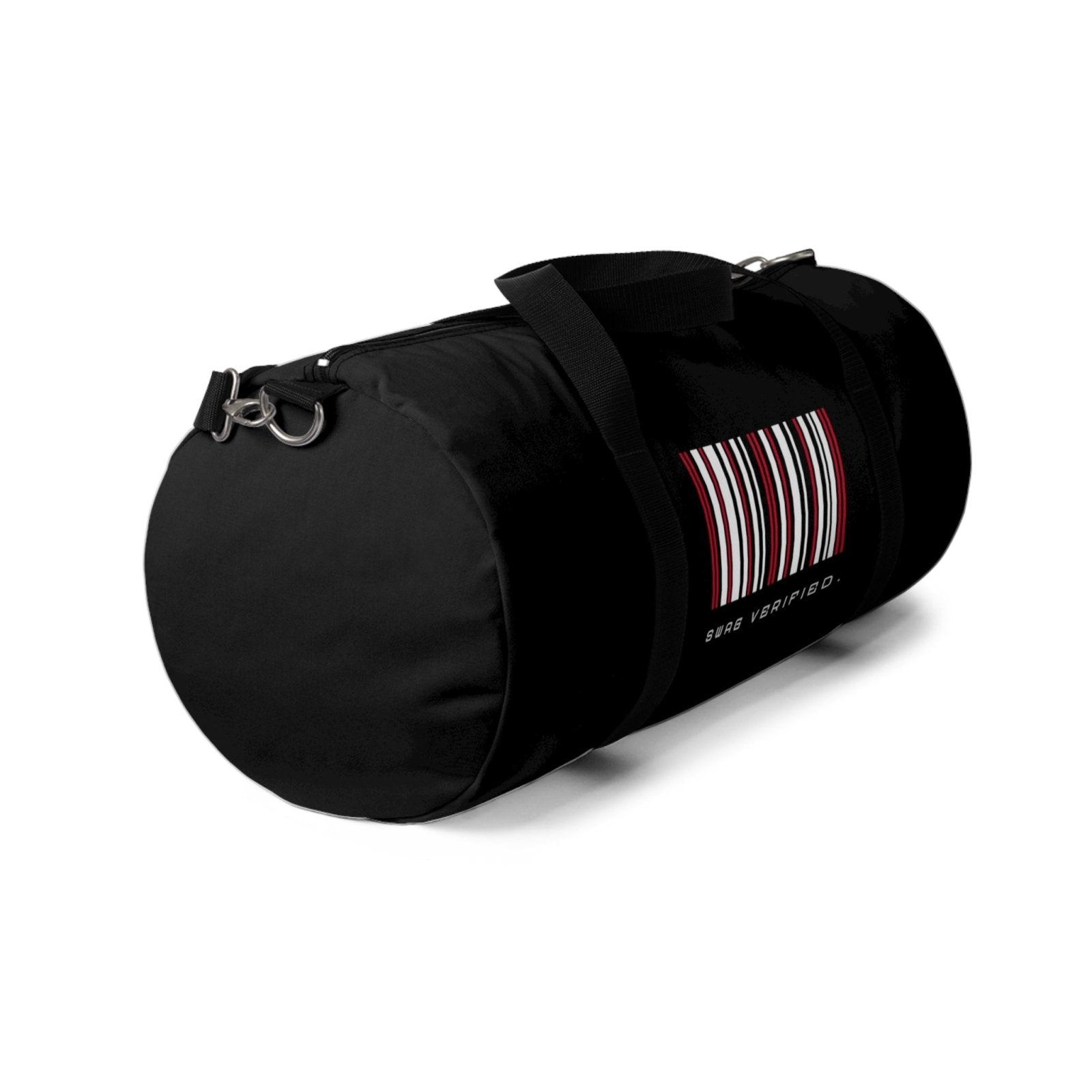 Black Duffel Bag / Black Duffle Bag - Swag Verified. Barcode | US - Ohhh So Swag