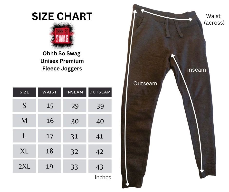 Black Fleece Joggers - Swag Verified. Barcode | US - Ohhh So Swag