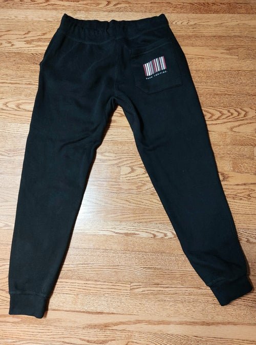 Black Fleece Joggers - Swag Verified. Barcode | US - Ohhh So Swag