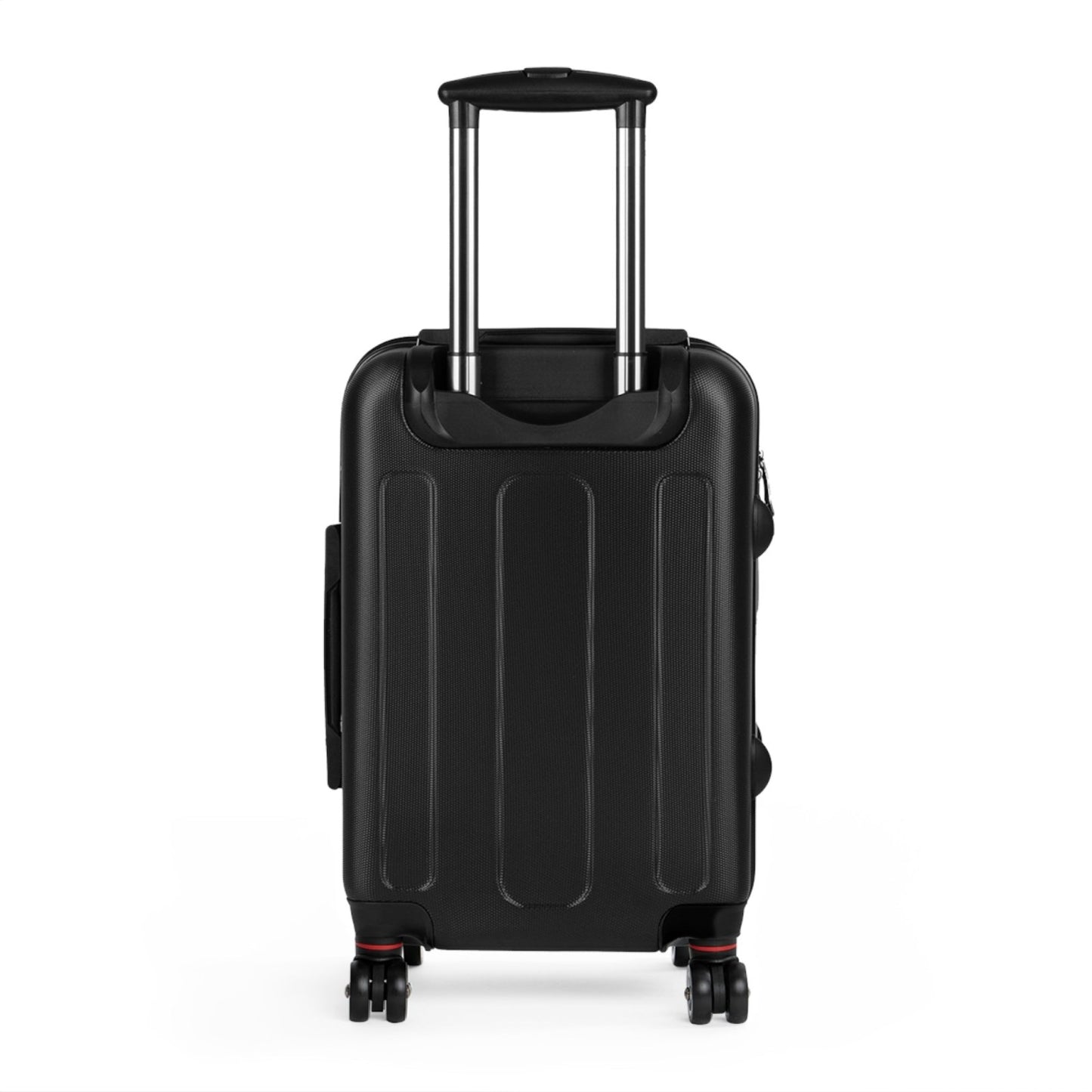 Black Hard Shell Suitcase with Built-in Lock - Swag Verified. Barcode | US - Ohhh So Swag