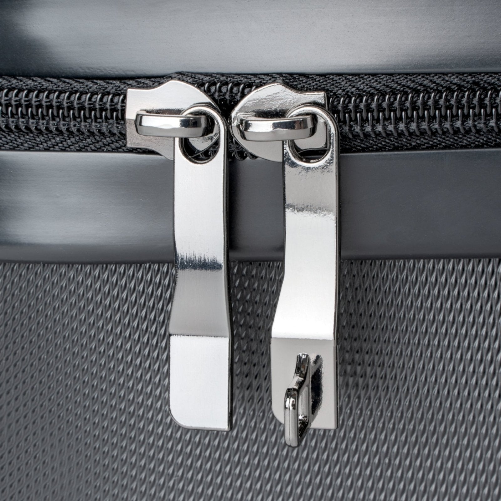 Black Hard Shell Suitcase with Built-in Lock - Swag Verified. Barcode | US - Ohhh So Swag