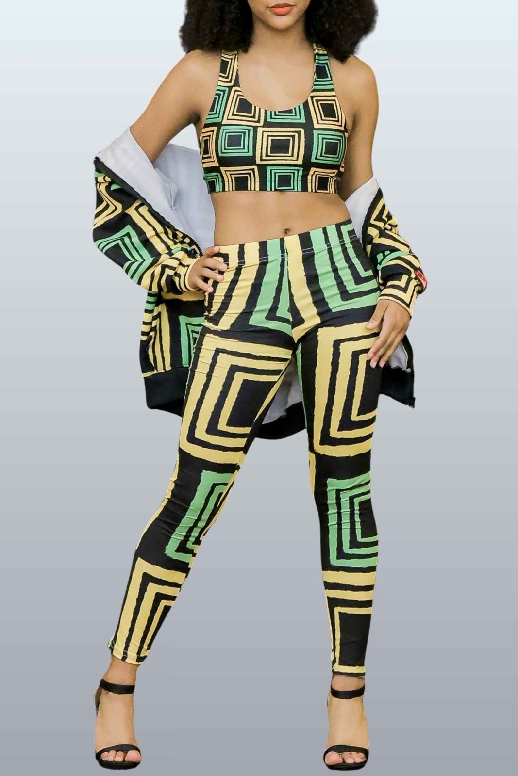 Casual Leggings, Jamaica Colors – J.A. Squared | US - Ohhh So Swag